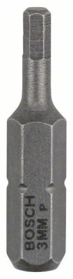Bosch Cap de surubelnita extra dur HEX 3, 25mm, set 3 buc ProAdvanced PowerfulTools foto