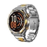 Cumpara ieftin Smartwatch Blackview W90 Pro, Gri Auriu, Metal Aur 14K, 1.43 AMOLED HD, 900mAh, GPS, Monitorizare sanatate si sport, Apelare Bluetooth, ChatGPT