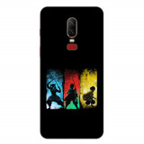 Husa compatibila cu OnePlus 6 Silicon Gel Tpu Model Demon Slayer Team