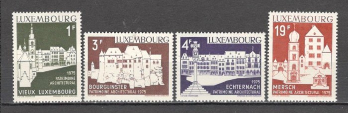 Luxemburg.1975 Anul ocrotirii monumentelor ML.126