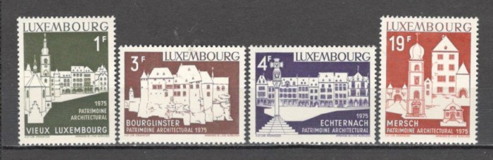 Luxemburg.1975 Anul ocrotirii monumentelor ML.97