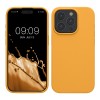 Husa Kwmobile pentru Apple iPhone 15 Pro, Portocaliu, Silicon, KWM000020CC022C, Carcasa