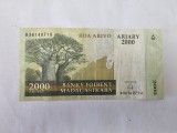 Madagaskar 2000 Ariary 2009 Noua