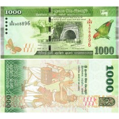 Sri Lanka 2020 - 1000 rupees, necirculata