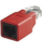 Adaptor crossover RJ45 tata la RJ45 mama Goobay