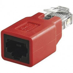 Adaptor crossover RJ45 tata la RJ45 mama Goobay