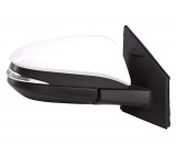 Oglinda usa exterioara TOYOTA RAV4 (XA40), 01.2013-12.2018, partea dreapta, reglare electrica; grunduit; incalzit; sticla convexa; geam cromat; rabat