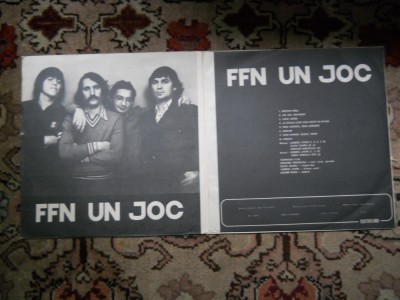 Disc vinil,&amp;quot;FFN UN JOC&amp;quot;, Electrecord stereo ST-EDE 01893 stare buna foto