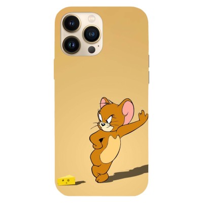 Husa compatibila cu Apple iPhone 15 Pro model Low on cheese Jerry, Silicon, TPU, Viceversa foto