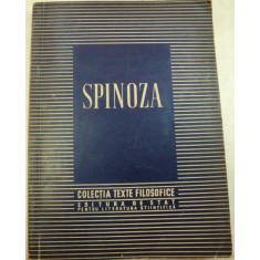 SPINOZA-C.I. GULIAN,BUCURESTI 1952