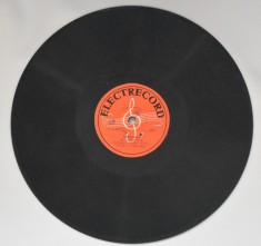 Elly Roman - S-a inoptat in Cismigiu / Serenada - disc ebonita patefon/gramofon Electrecord