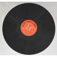 Elly Roman - S-a inoptat in Cismigiu / Serenada - disc ebonita patefon/gramofon Electrecord