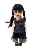 Papusa Wednesday Addams Family muzicala cu rochital 27 cm
