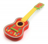 Ukulele chitara mica de jucarie cu 4 coarde, Djeco