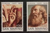 BC270, San Marino 1975, serie picturi, europa cept