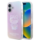 Husa pentru iPhone 16 - Hello Kitty Hardcase IML 50TH Anniversary MagSafe (HKHMP16SH50AP) - Pink