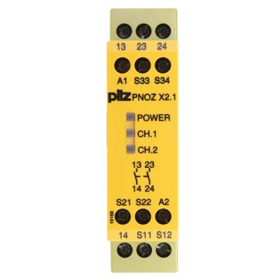 Releu de Siguranță PNOZ X2.1 24VAC 24VDC foto