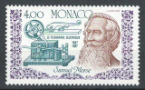 Monaco 1987 Mi 1838 MNH - 150 de ani telegraful electric de Samuel Morse, Nestampilat