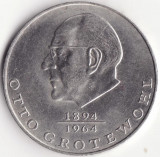 Moneda Republica Democrata Germana - 20 Mark 1973 - Otto Grotewohl, Europa