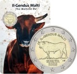 Malta 2025 &ndash; 2 Euro - Specie locală malteză - Bou maltez BU