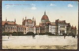 (106) CARTE POSTALA UNGARIA - BUDAPESTA - PARLAMENTUL - 1915, Circulata, Printata