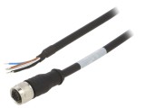 Cablu de Conectare M12 5 Pin 1.5m 60VAC 4A PUR