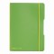 CAIET MY.BOOK FLEX A5 40F PATRATELE VERDE DESCHIS TRANSPARENT CU LOGO NEGRU