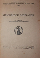 GRIGORESCU DESINATOR - G . OPRESCU foto