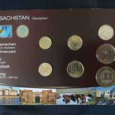Seria completata monede - Kazahstan 2000-2010 , 7 monede