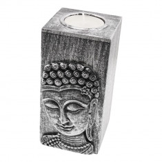 Decoratiune suport ardere lumanari parfumate cu chipul lui buddha mare