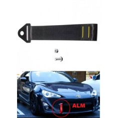Ornament carlig curea racing remorcare negru &reg; ALM