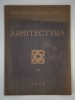 Carte veche Revista Arhitectura an 1930