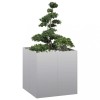 VidaXL Jardinieră 80x80x80 cm oțel galvanizat 860785