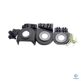 Kit Reparatie Cleme Far Audi A6 C6 2005-2011, Stanga/Dreapta, 4 Piese + Suruburi
