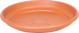 Farfurie pentru ghiveci Erica rotunda 20 cm, plastic teracota