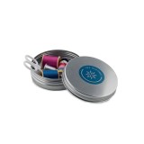 Trusa de croitorie cu ace, ata, foarfeca, nasturi si accesorii