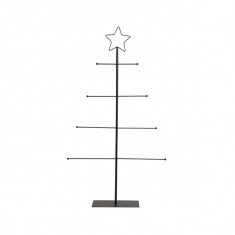 Decoratiune Craciun - Iron Tree on Stand, 80cm | Kaemingk