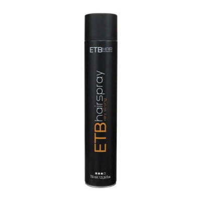 Fixativ spray ETB Hair Professional fixare puternica 750 ml foto