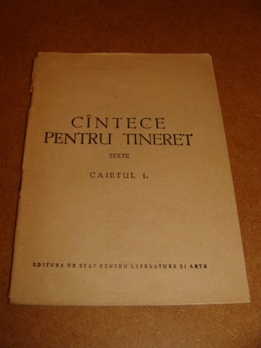 Cantece pentru tineret