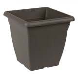 Ghiveci Flori Plastic, Model Linii, Culoare Maro, Dimensiuni 32x32x30cm, Capacitate 17L, Oem