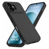 Husa Soft Touch, slim, ALC Mobile, anti soc, compatibila cu Honor 600 5G, Negru Tpu