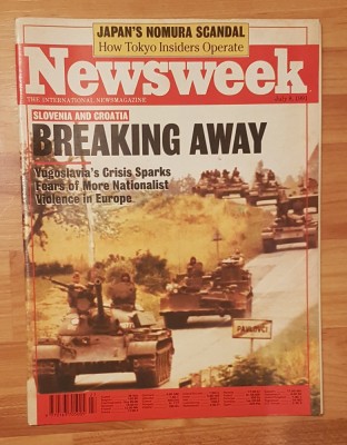 Revista Newsweek din 8 iulie 1991: Breaking Away. In limba engleza foto