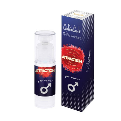 Attraction for Him - Lubrifiant Anal cu Feromoni Feminini, 50 ml foto