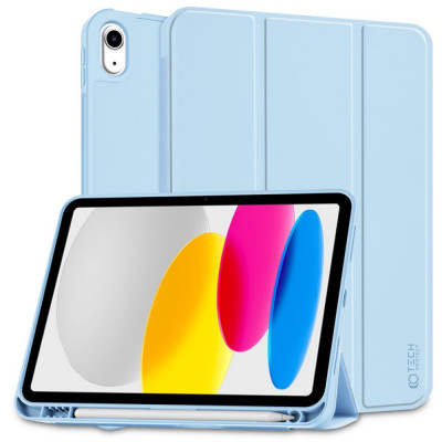 Husa Tech-Protect Sc Pen pentru Apple iPad 10.9 10/2022 Albastru deschis foto