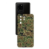 Set Folii Skin Acoperire 360 Compatibile cu Samsung Galaxy S20 Ultra (Set 2) - ApcGsm Wraps Camo Green