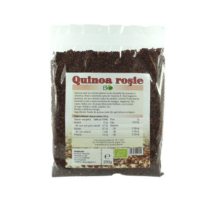 Quinoa Rosie Bio 250 grame Deco Italia foto