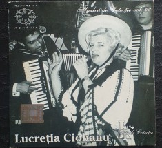 CD Lucretia Ciobanu Muzica de Colectie Jurnalul National nr. 43 populara