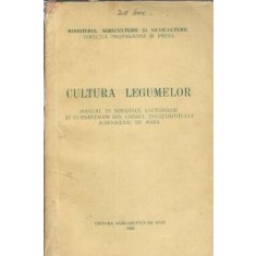 Cultura legumelor - M. Dumitrescu