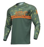 Bluza Enduro Motocross Thor Sector Digi Camo Forest