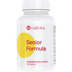 Senior Formula Complex Multivitamine pentru V&acirc;rstnici (90 Tablete) - Calivita